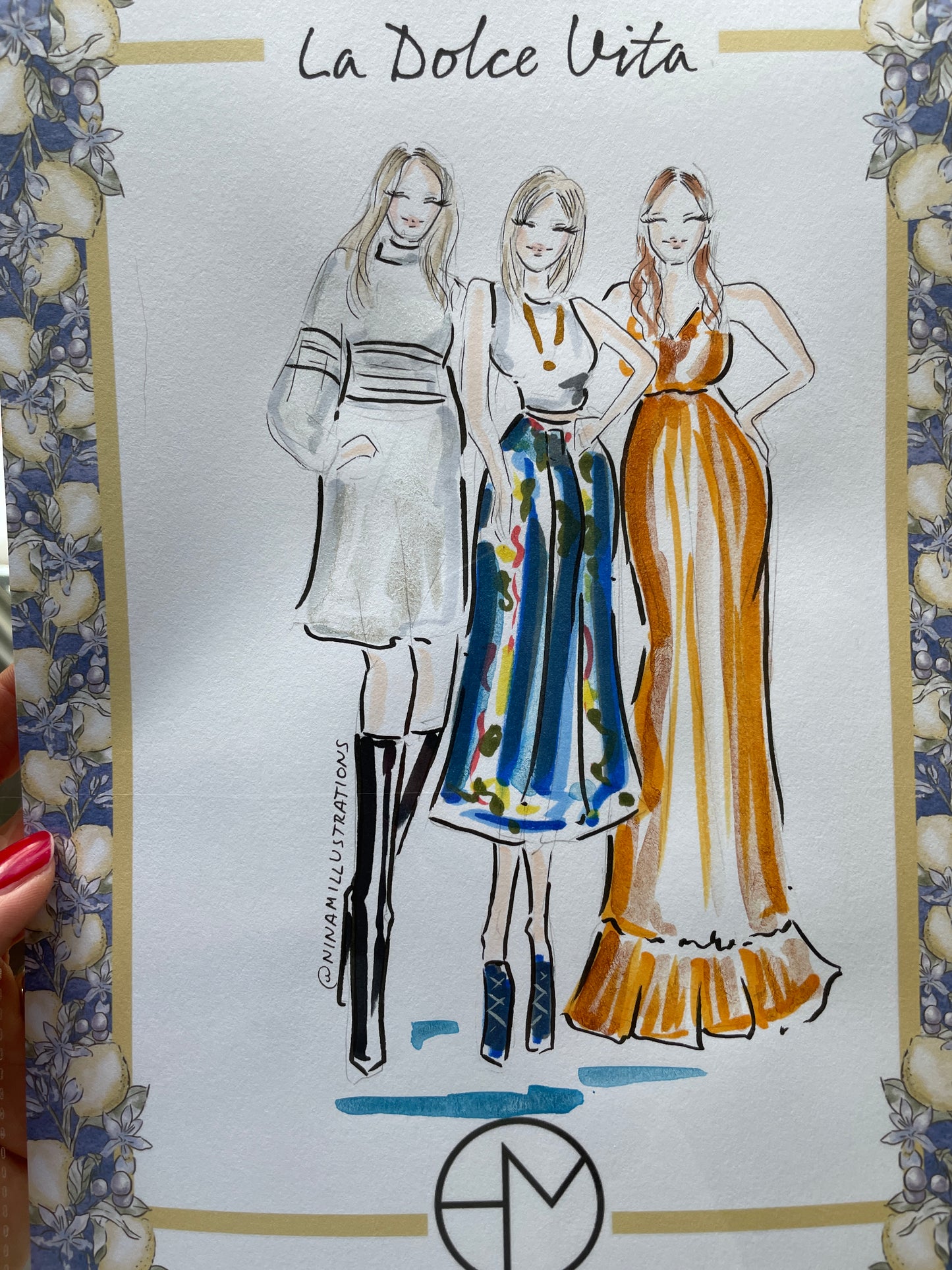 Quick sketch fashion illustrations