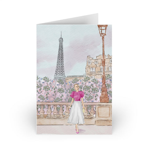 Paris Greeting Card (5x7 folded)
