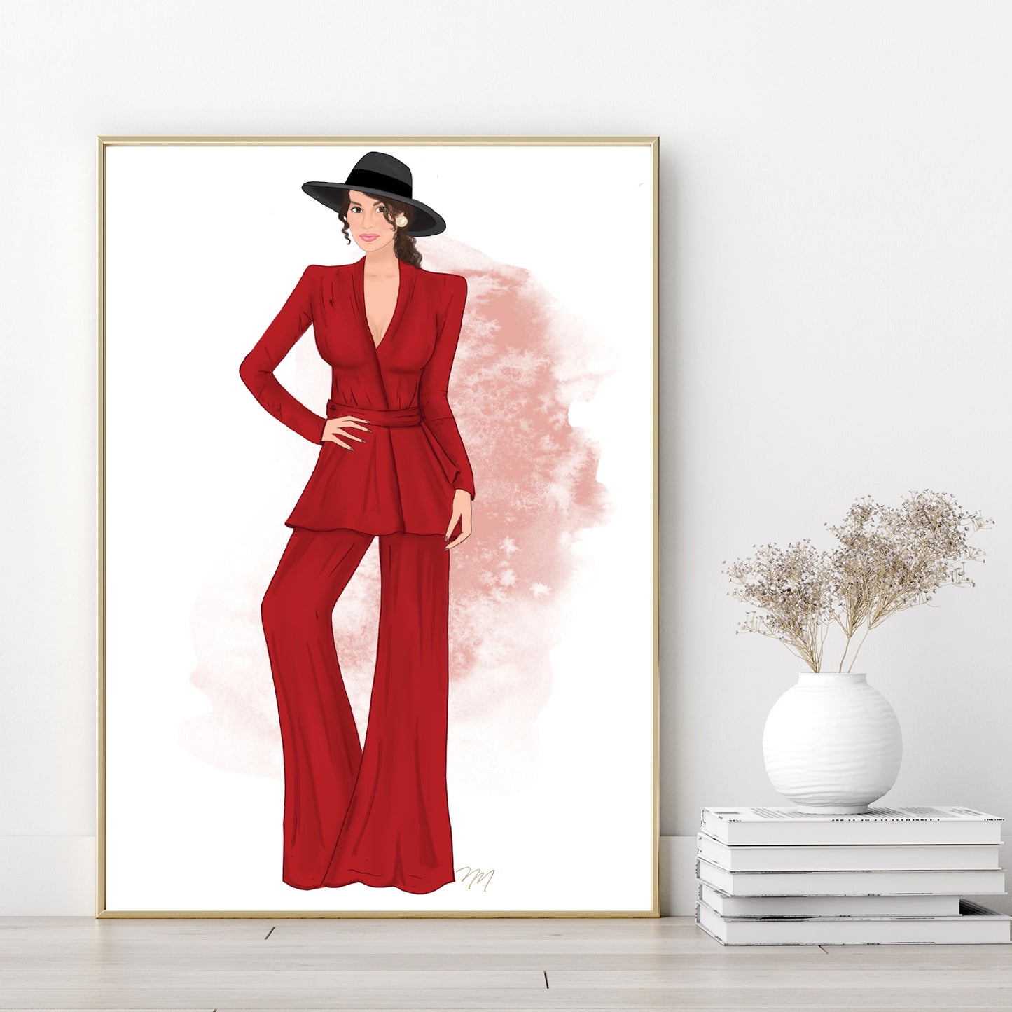 Custom Portrait Art by Nina Maric - Personalized Gifts (Basic Package)