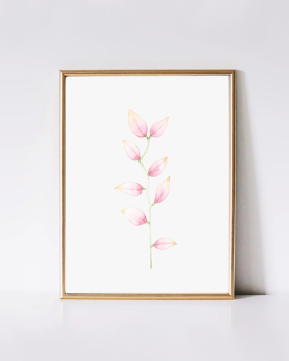 Flower Wall Art - Pink Botanicals