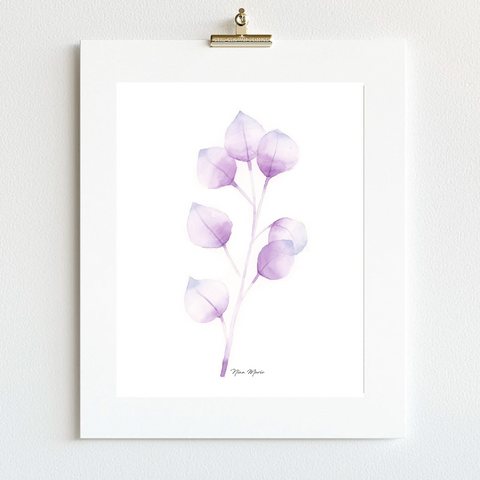 Botanical home decor wall art prints by Nina Maric