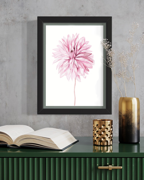 Pink home decor stylish art by Nina Maric