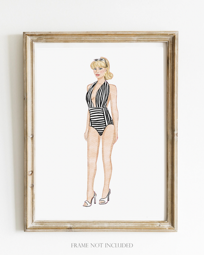 Barbie Wall Art - Original Barbie