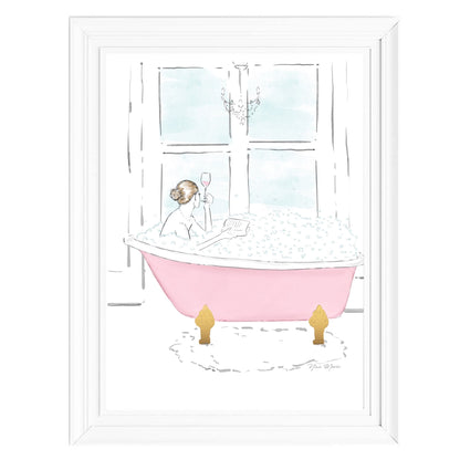 Relaxing bubbles art print