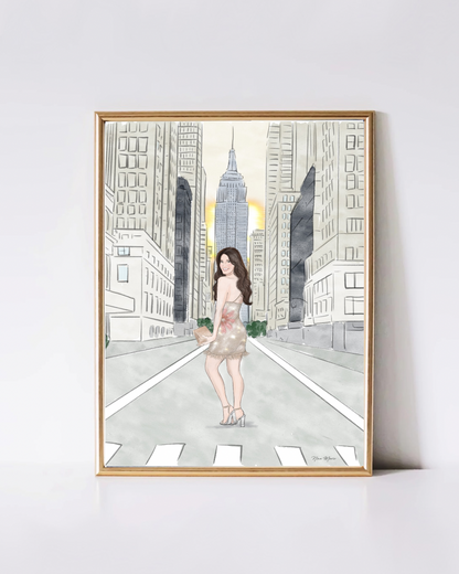 Custom Portrait Art by Nina Maric - Personalized Gifts (Basic Package)