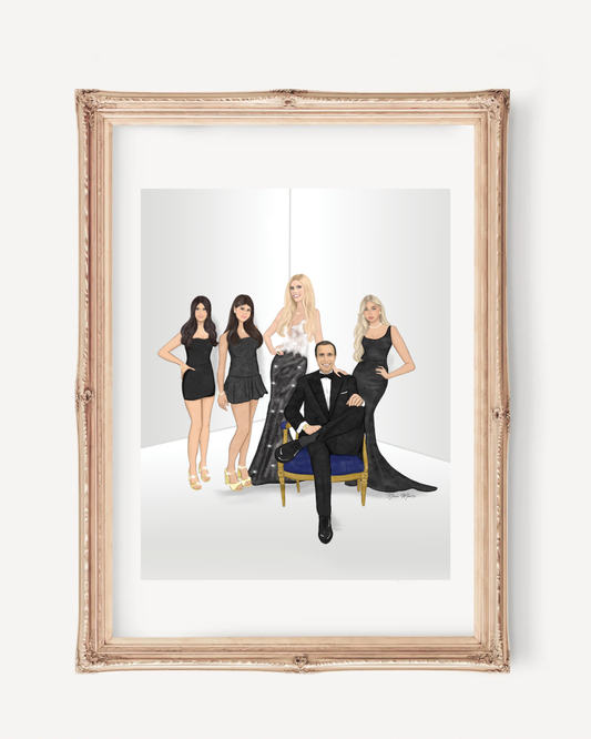 Custom Portrait Art by Nina Maric - Personalized Gifts (Basic Package)
