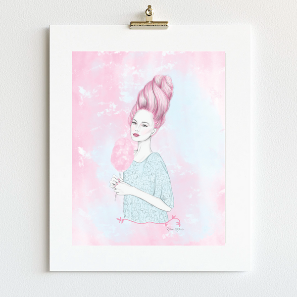 Cotton Candy Home Decor by Nina Maric