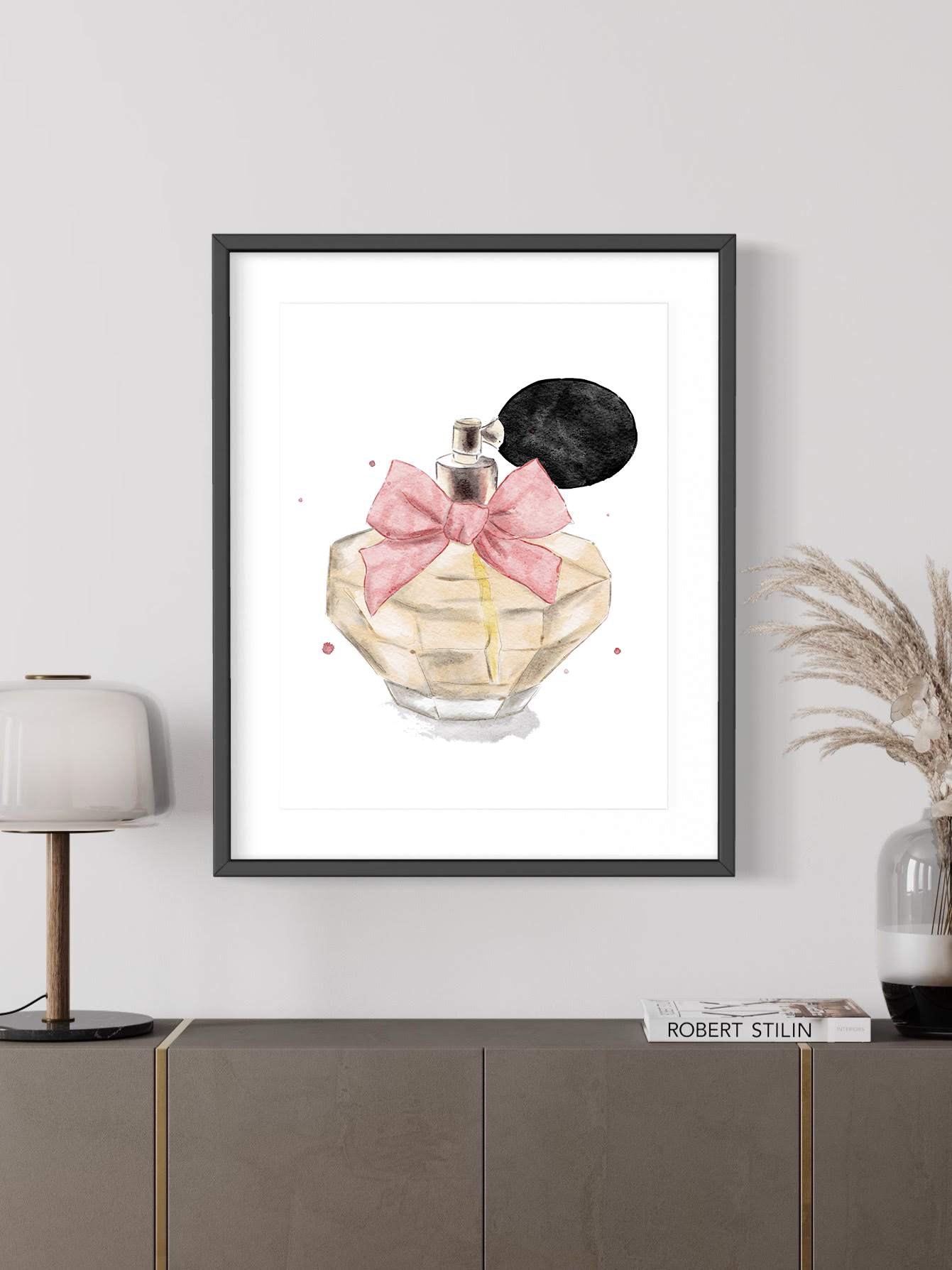 Elegant home decor vintage perfume by Nina Maric