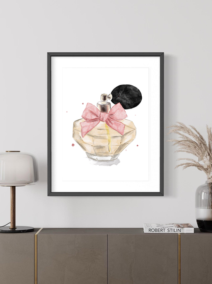 Elegant home decor vintage perfume by Nina Maric