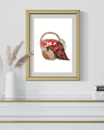 Rustic Fall Chic Art Print