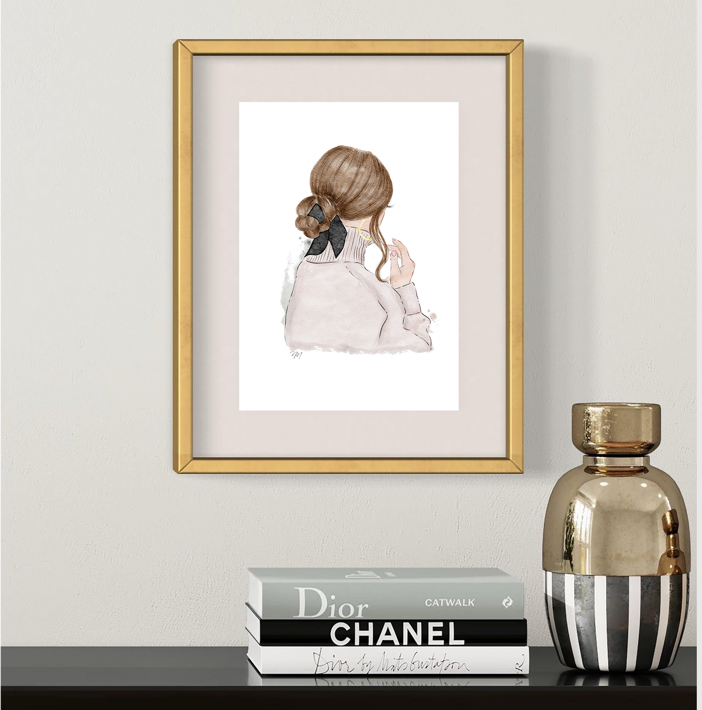 Nina Maric Fashion Illustration print