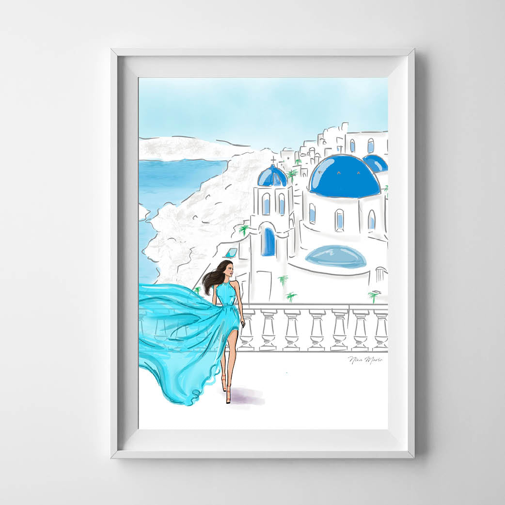 TRAVEL THE WORLD - SANTORINI